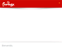 Tablet Screenshot of fornax.com.ar